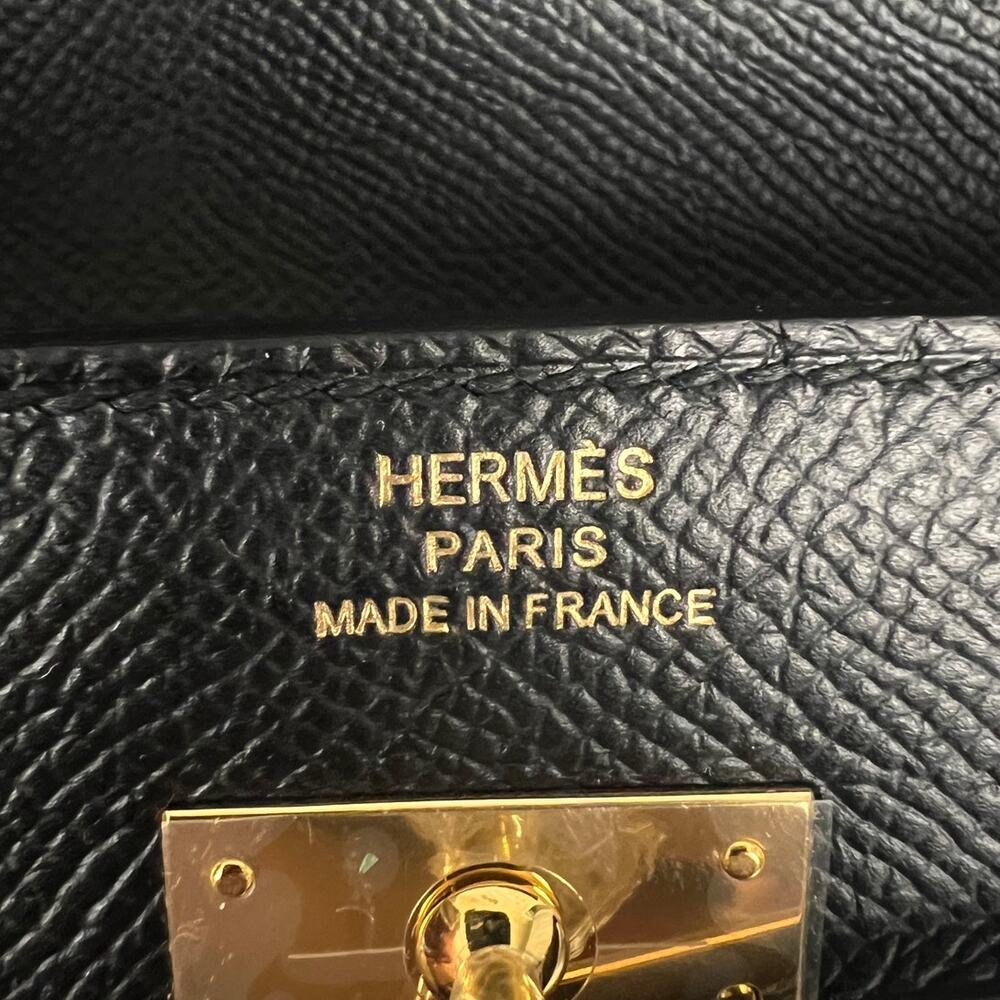 Hermes Womens OS Quiet Luxury Old Money Minimalist Chic Kelly Long Wallet Clutch - Picture 8 of 14